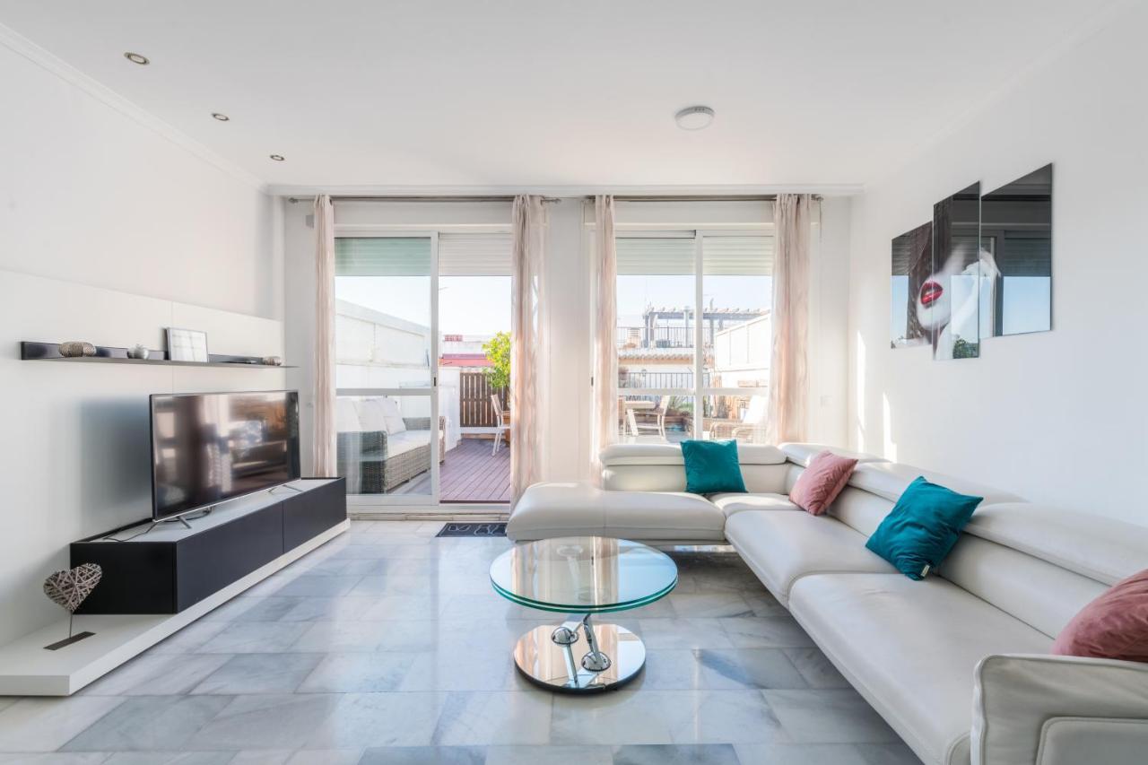 Luxury Duplex 200 M2 Terrace Parking Stayinเซบีญา ภายนอก รูปภาพ